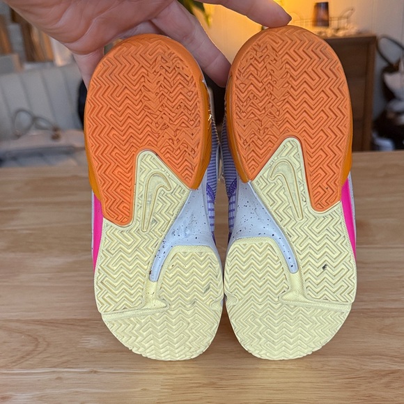 LeBron Witness 7 PS ‘Action Grape Vivid  Orange’ Sneakers - Picture 5 of 6
